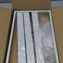 Pull out Cabinet Organizer, Expandable Width(11"-16"),Depth(17"-24") with 3 Rails,Roll out Drawers,No Drill Adjustable Slide out Shelves for Kitchen,Pantry,for Both Lip and Lip-Free Cabinets,White(1PC)