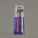 Curaprox CS 5460 Ultra-Soft Toothbrush  for Sensitive Teeth & Gums | Gentle Plaque Removal | 3-Pack |Random Colour