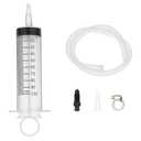 Brake Bleed Kit Fluid Bleeder Pressure Motorcycle Hydraulic Disc Clutches Oil Bleeding Extractor Reverse Bleeder Tool 100ml Syringe 50cm/19.69Inch Hose Universal Motorbike Scooter Maintenance