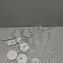 [Timer] 3 Pack St Patricks Day Decorations Shamrock Window Lights Battery Operated with Suction Cup & Hook, Saint Patricks Day Lucky Gold Green Clover Lights for Indoor Outdoor Party Irish Decor