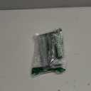 Antrader 5 Inch Solid Steel Floating Shelf Brackets,Blind Shelf Supports (Large) Hidden Floating Wall Shelf Support Bracket for Floating Wood Shelves, Matte Black,6Pcs