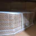Box USA Cardboard Storage Bins, Open Top Bin Box, 4"L x 12"W x 4.5"H 50-Pack | Medium for Inventory, Organization, Parts, Garage, Warehouse or Home Cubby, Oyster White 8x18x10