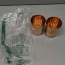 Pure Copper Tumblers Set of 2  12 oz Hammered Moscow Mule Mugs for Daily Hydration & Cocktail Parties | Handcrafted Copper Cups for Beverages | Ideal Gift Set