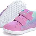 WateLves Toddler Wide Barefoot Shoes Boys Girls Little Kid High Top Minimalist Sneakers | Zero-Drop Healthy Sole | Natural to Grow (Fish Scale)