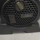Lasko High Velocity Fan, 15", 375 CFM, Professional Utility Pivoting Blower Fan with 3 Speeds, 2 Accessory Outlets, 120V, Black, Model U15617