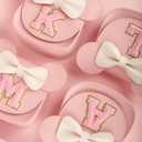 Toddler Purse Gifts for Girls, Little Girl Gifts Princess Dress Up Jewelry Mermaid Toys Mini Mouse Ears Birthday Gifts for Girls 3 4 5 6 7 8 Year old (A, Pink)