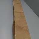 SUNOFF Blackout Cordless Roller Shades Blinds,46" W x 72" H,White