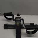 Under Desk Bike Pedal Exerciser with Digital LCD Display - Foldable Exercise Peddler for Seniors - Foot and Leg Exerciser While Sitting - Adjustable Tension