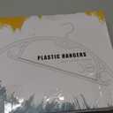 Plastic Hangers - Black Clothes Hanger No Shoulder Bumps & 360Swivel Hook, Thin, Space Saving for Closet, Non Slip, Fit for Suits Pants Heavy Duty Adult Coat - 30 Pack