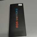 CDCHGAM Switch 2 ArmorLock Bundle 2025 - ABS Screen Protector Top Cover & Detachable TPU Shell, 2 Joycon Thumbcaps, 2X 9H Tempered Glass | Kid/Pet-Proof, Enhanced Grip, Dock-Incompatible (Matte Black)