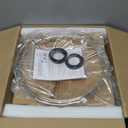 Seealle Farmhouse Table Lamps Set of 2 - Rustic Bedroom Lamps for Living Room, 22" Boho Bedside Lamp for Night Stands End Table Office Desk Lamp Nightstand Clearance Decorating with Linen Shades (A. Antique Grey)