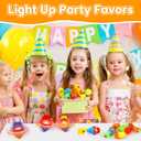 24PCS Light Up Spinning Tops Glow Party Favors for Kids 3-5 4-8 8-12 Summer Goodie Bag Stuffers Classroom Treasure Box Toys Carnival Prize Fidget Bulk Birthday Trinkets End of Year Students Gifts