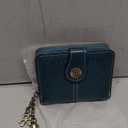 Small Wallet for Women Leather Bifold Compact RFID Blocking with Zipper Coin Pocket