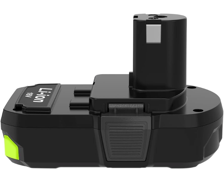 18V 3.0Ah Battery Replacement for Ryobi 18V Battery P103 P104 Compatible with Ryobi 18V Cordless Power Tools PCL525B PCL515B