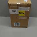 JONATHAN Y 20" Clear Crystal Mini LED Table Lamp, Chrome Modern Traditional Bedside Lamp with White Linen Drum Shade for Living Room Bedroom, UL Listed, LED Bulb Included JYL2026A