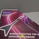 DOYO PC Wireless Guitar Hero Controller with Dongle for PS3, PS4/PlayStation 4, Compatible with Guitar Hero & Rock Band, Plug-and-Play, Black