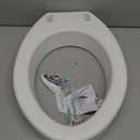 Carex Toilet Seat Riser, Elongated Raised Toilet Seat Adds 3.5 inches to Toilet Height, for Assistance Bending or Sitting, 300 Pound Weight Capacity Toilet Riser