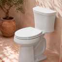 Plus 2 Round Toilet Seat, Soft Close, Durable Plastic