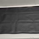 URMONA 34'' x 22'' Waterproof Silicone Under Sink Mat Cabinet and Counter Protector, Shelf Liner for Kitchen and Bathroom, Storage and Organizers, Litter Mat, Pet Cat Puppy EssentialsBlack