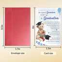5 x Heartfelt Graduation Card for Grandson, Grandson Congratulations Gift on Graduation Day, Graduate Congratulations Card from Grandparents, 96 inches x 63.6 inches