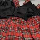 Avidlove Sexy Plus Size Lingerie Set for Women Sexy School Girl Halloween Costumes Cosplay Lingerie with Mini Skirt (XX-Large)