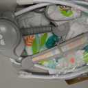 Bright Starts Portable Automatic 6-Speed Baby Swing with Removable -Toy Bar, 0-9 Months 6-20 lbs (Rainforest Vibes)