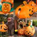 UDYR Inflatable Blow Up Pumpkin Costume for Adult Halloween Party Cosplay Suit Men Women Funny Costume