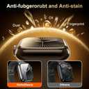 Apple Watch Series 11/10 42MM Screen Protector [Automatic Alignment Tool] Flexible HD Transparent Film, Anti-Scratch, Bubble-Free, Waterproof, Touch Sensitive [Non-Glass]