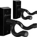 Guitar Wall Mount Pack of 1, Real Hardwood Guitar Hanger, U-Shaped Guitar Wall Hanger Mount, Guitar Holder Hook Stand for Acoustic, Electric Guitar, Banjo, Bass, Gift for Guitar Player Men Boy