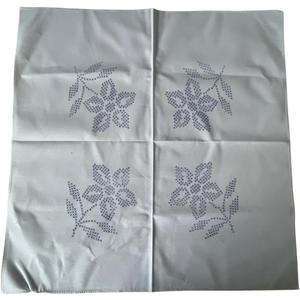 3 x Mexican Embroidery Napkins, Set of 4, 70 cm x 70 cm (27 in x 27 in), Gabardine Fabric, Assorted Designs, DIY Embroidery (Cross Stitch 27 in)