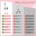 Heated Eyelash Curler for Women, Electric Lash Curler with 10s Fast Heating, 4 Adjustable Temp (65C-95C), 24H Curl, USB-C Rechargeable, Ergonomic Design, Travel-Friendly Makeup Tool Gift (SL-X901)