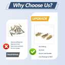 200PCS Self Drilling Drywall Anchors with Screws Kit, Multifunctional Drywall Anchor with Sheetrock Screws - Easy Installation Metal Expansion Bolts, No Drill Needed, Hold 70LB for Wall Hanging