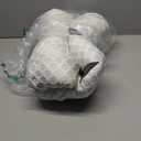 IKSTAR CPAP Pillow for Side Sleeper, Sleep Apnea Pillow for Sleeping, CPAP Nasal Pillows Suit for All CPAP Masks User, Cervical Memory Foam Neck Support Pillow Relief Neck Pain for Side Back Sleepers (Large-25.22"Lx14.92"Wx(4.72"/4.12")H, White)