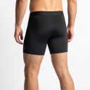 2 Pack Men's Premium Underwear Designed for your Board Shorts, Wetsuits, and Athletic Wear (Black, Small)