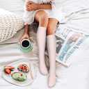 6 Pack Copper Compression Socks for Women and Men Circulation-Best Support for Medical,Running,Nursing,Athletic, L/XL 