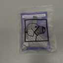 Mayerzon Dog Muzzle, Puppy Soft Mesh Muzzle for Dogs Chihuahua Poodles Beagle Dachshund Corgis Labrador for Biting Chewing Grooming that Allows Panting Drinking(XXS, Grey)