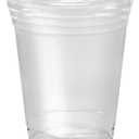 SOLO Cup 100 Piece Company Plastic Party Cold Cups, Clear, 12 oz (TP12-100)