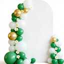 6 FT Arch Backdrop Cover, Wedding White Arch Covers Stretchy Backdrop Spandex Fitted for Baby Shower Birthday Balloon Chiara Stand Decor White 