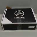 Sowume Adjustable Roller Skates for Girls and Women, All 8 Wheels of Girl's Skates Shine, Safe and Fun Illuminating for Kids