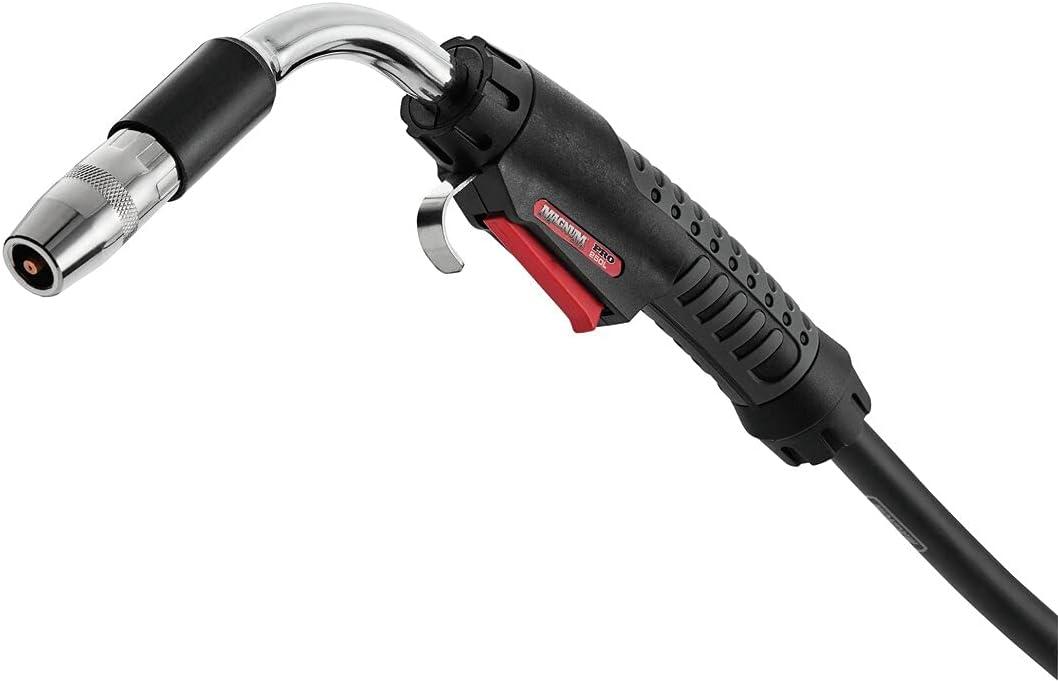 Lincoln Electric Magnum PRO Curve 250L Welding Gun - for Semi-Automatic MIG Welding - Compatible with Miller Welding Equipment - 15 FT Cable - K4873-2