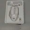 Redragon M991 Wireless Gaming Mouse, 26000 DPI 3-Mode Gamer Mice w/Rapid Fire Key, 9 Macro Buttons, Powerful Capacity and RGB Backlight for PC/Mac/Laptop, White