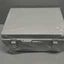 Gratury Junction Box, IP67 Waterproof Plastic Enclosure for Electrical Project, Hinged Grey Cover, Includes Mounting Plate and Wall Bracket (Grey Cover, 16.1"x12.2"x7.1")