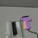 Handheld Micro Tagging Stitch Gun for Clothes - Quick Clothing Fixer - Mini Sewing Kit - Includes 6 Needle, 1000 Black Fasteners & 1000 White Fasteners (Purple)