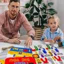 Cinrobiye 24 Set Fathers Day Craft Kits Fathers Day DIY Hanging Ornament Crafts Making Crafting Tool Box Sign Art Kit Gifts for Dad Home School Classroom Activities Party Favors Supplies Decor