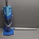 Cordless Pool Vacuum with Telescopic Pole, 26.5 gallons/min Powerful Suction, Handheld Rechargeable Swimming Pool Cleaner with 1H Running Time, Pool Vacuum for Above/In Ground Pools, Spas, Hot Tubs