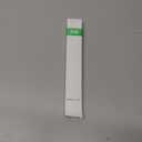 Transparent toothbrush and toothpaste(ECO AMENITIES)