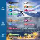 OutdoorMaster OTG Ski Goggles - Over Glasses Ski/Snowboard Goggles for Men, Women & Youth - 100% UV Protection