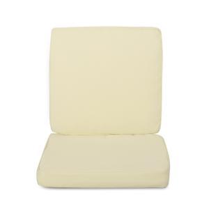 Outdoor Water Resistant Fabric Club Chair Cushions by Christopher Knight Home - Cream, 2 Pack Outdoor Water Resistant Fabric Club Chair Cushions by Christopher Knight Home - Cream, 2 Pack