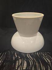 Ceramic Wase, White 6 Inch