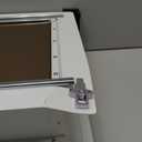 Baboni Pet Door for Wall,3-Flap,Steel Frame and Telescoping Tunnel, Aluminum Lock, Double Flap Dog Door and Cat Door, Strong and Durable (Pets Up to 100 Lb) -Large